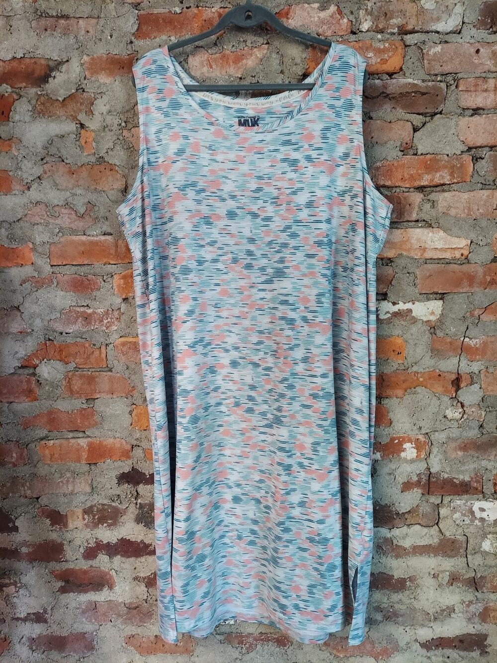 MUK LUKS Womens Plus Size Sleeveless nightgown PJs Pajamas 2X